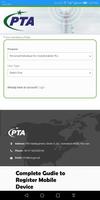 Guide for PTA Device Registration - DRS PTA screenshot 1