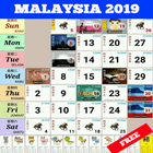 Icona Malaysia Calendar 2019