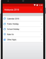 Malaysia Calendar 2019 海报