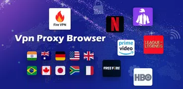 Fire VPN - Vpn Proxy Browser