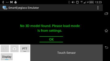 3D Model Viewer SmartEyeglass capture d'écran 2