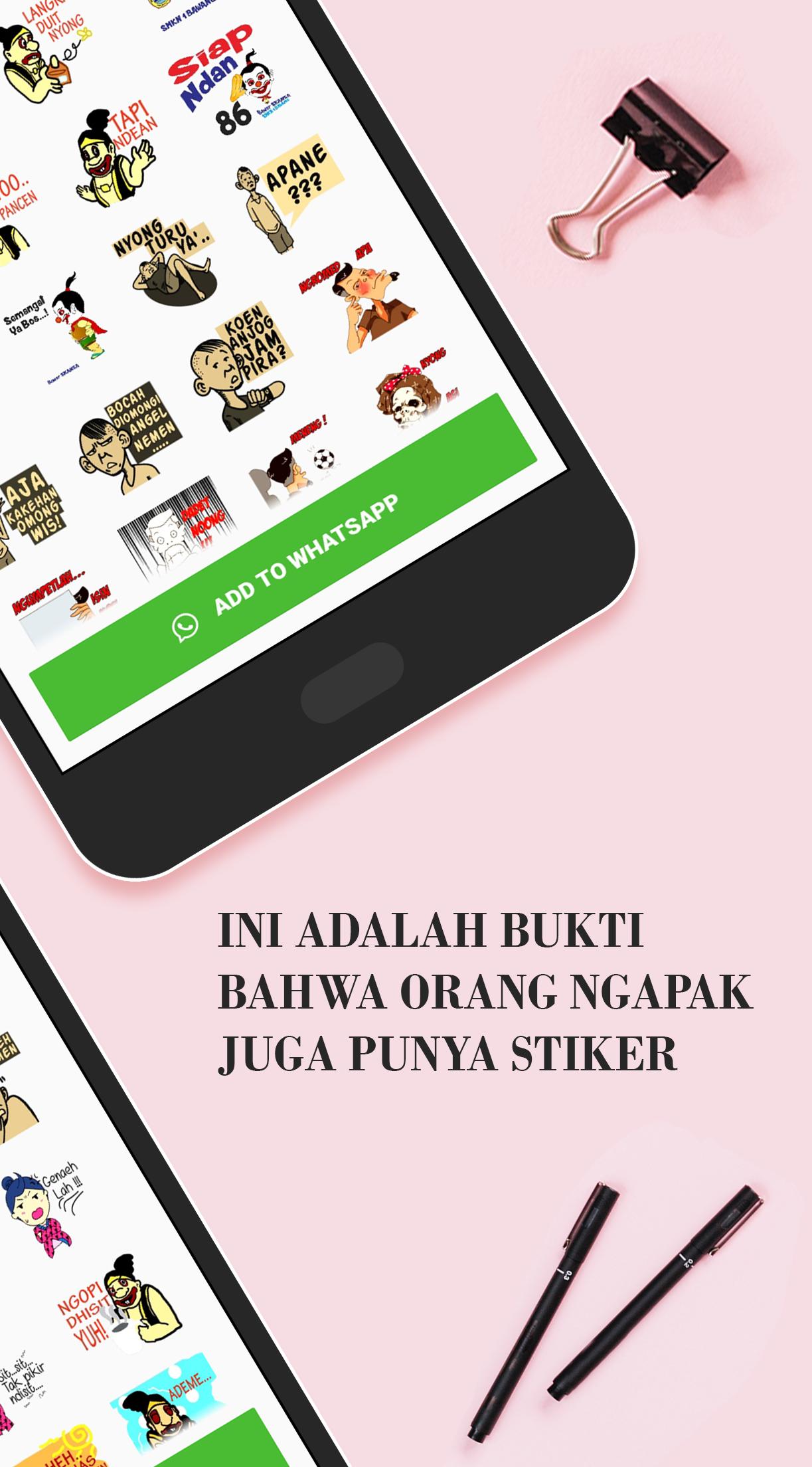 Stiker Jawa Ngapak Lucu Wastickerapps For Android Apk Download