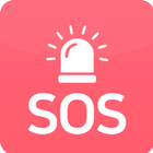 スマート緊急アラート：バージョン2（SOS、 現在位置） アイコン