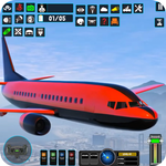 Game Simulator Pesawat 3D icon