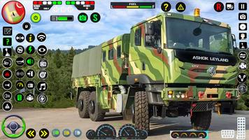 Army Truck Simulator Truck 3d Affiche