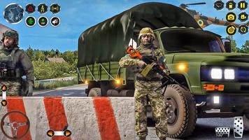 Army Truck Simulator Truck 3d capture d'écran 1