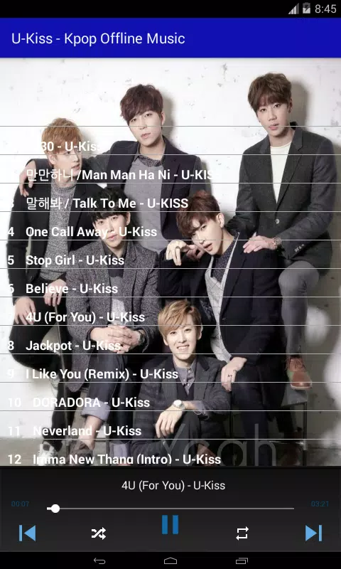 U Kiss Kpop Offline Music For Android Apk Download