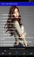 G.NA - Kpop Offline Music imagem de tela 1
