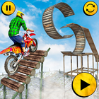 Motor Bike Racing Stunt Games 圖標