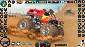 4x4 Offroad Monster Truck Game 截图 1