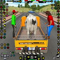 City Cargo Truck Driving Games Affiche