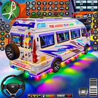 City Bus Game 3D Offroad Bus Cartaz