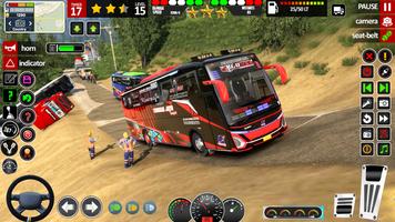 City Bus Game 3D Offroad Bus imagem de tela 1