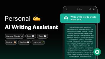 Chat AI: AI Chat Bot Assistant تصوير الشاشة 3