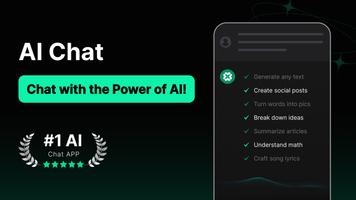 Chat AI: AI Chat Bot Assistant الملصق