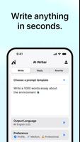AI Writer скриншот 1