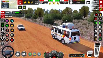 Jogos de condução de ônibus 3D imagem de tela 3