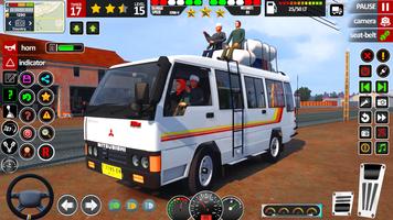 Jogos de condução de ônibus 3D imagem de tela 1