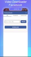 Video Downloader For Facebook स्क्रीनशॉट 1