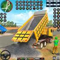 City Truck Driving Game 3D الملصق