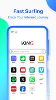 King Browser - Fast & Private পোস্টার