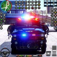 Police Car Chase Game 2024 Affiche