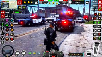 Police Car Chase Game 2024 capture d'écran 2