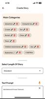 AI Story App تصوير الشاشة 3