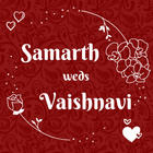 Samarth Weds Vaishnavi ikon