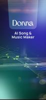 AI Song & Music Maker - Donna Affiche