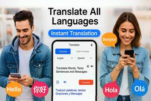 All Language Translator App Affiche
