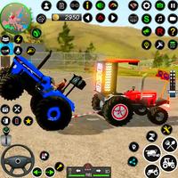 Tractor Games: Tractor Driving Affiche