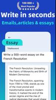 AI Writer -Essay Email Writing-poster