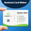 Business Card Maker with photo ikona