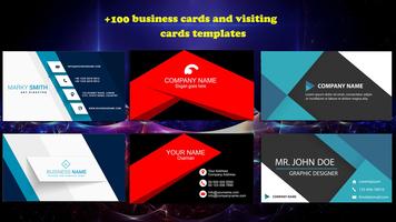 Business Card Maker Affiche