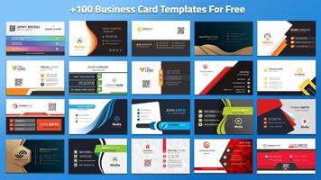 Business Card Maker Cartaz