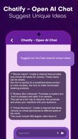 AI Chatify - Open AI Chat capture d'écran 3