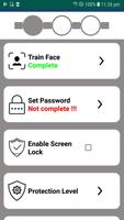 Face Lock App الملصق