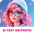 Text on Photo: Add Text on Art icono
