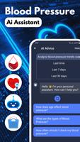 Blood Pressure App : AI Assist Affiche