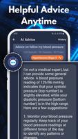 Blood Pressure App : AI Assist capture d'écran 2
