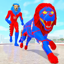 Trò chơi biến hình robot sư tử APK