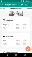 Weight Loss Tracker + penulis hantaran