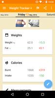 Perder peso Weight Tracker + imagem de tela 1