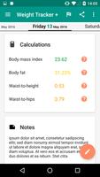 Bajar de peso Weight Tracker + captura de pantalla 3