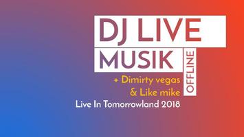 Dj live musik v2 Plakat