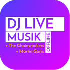 Dj live musik أيقونة