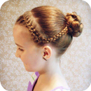 Fille Coiffure Inspiration Enfants APK