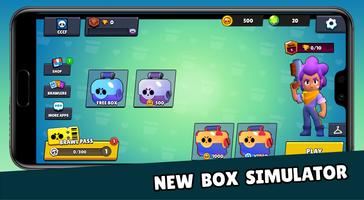 BS Stars Box Simulator with Brawl Pass โปสเตอร์