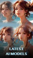 Anime me: AI Anime Art App Cartaz